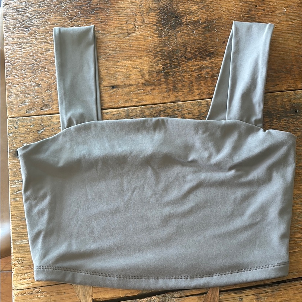 Dynamite Gray Women's Crop Top